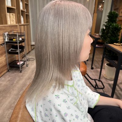カット➕透明感ダブルカラー➕トリートメント💕
