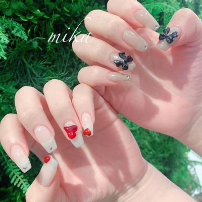 持ち込みチップ長さだしシンプルデザイン¥12000