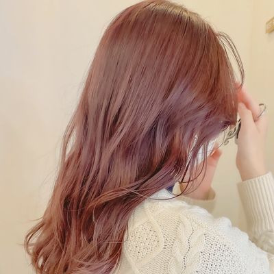 小顔カット+ブリーチ無しダブルカラー