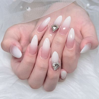 【チップ長さ出し】グラテーションネイル or マグネットグラテーション