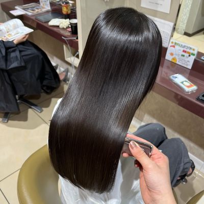 髪質改善ストレート