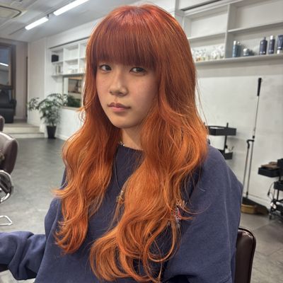 ケアブリーチ+艶カラー+トリートメント¥17930