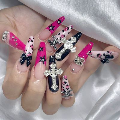 【チップ長さ出し】アート付け放題