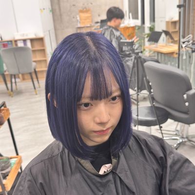 ケアブリーチダブルカラー＋髪質改善レブリトリートメント