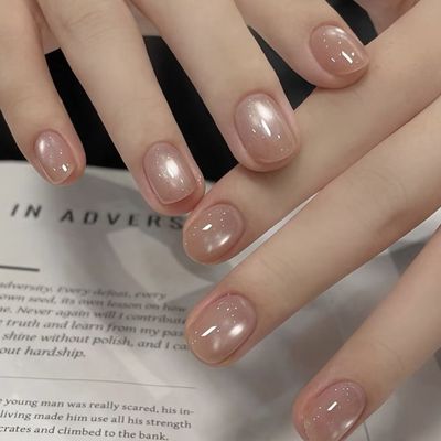 【Hand】うる艶感 UP、SNSで大人気のビー玉ネイルマグネット¥5980