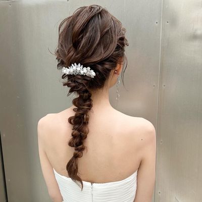ブライダルヘアセット