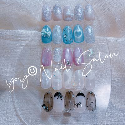 🎀INS大人可愛いリボンネイルコース🎀