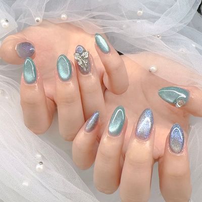 🌟マグネットネイル＋2大パーツ 【一ヶ月以内再来リピーター様オフ無料】