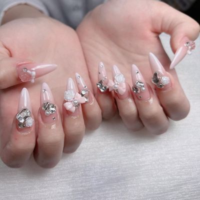 長さ出し10本🎀💅やり放題120分🩷13800=>11800❗️オフのみなしコース