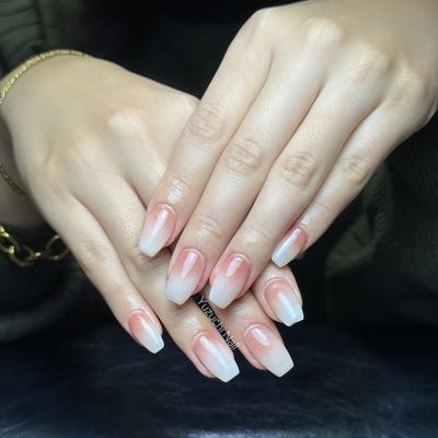 グラデーション(チップ長出しなし)(2色)
