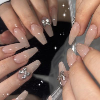  【オススメ】Hand★長さだし10本込ワンカラー¥10700→10100