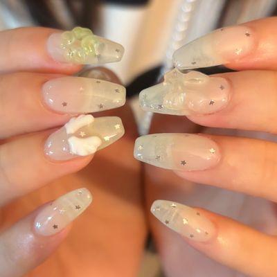 シンプルデザイン（90分）🎀シンプルパーツつけ放⚠️土日祝日＋¥500