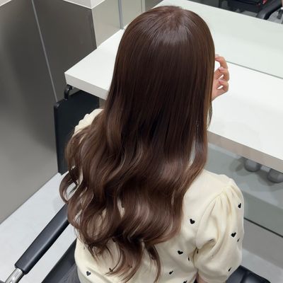 美髪ケアカラー+ヘッドスパトリートメント