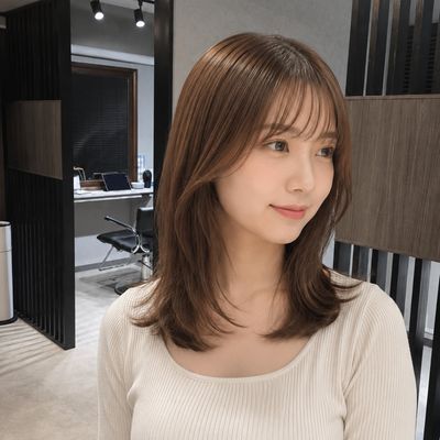 ネイリー限定💖透明感カラー+カット+艶トリートメント
