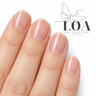 《para gel》クリアワンカラーネイル