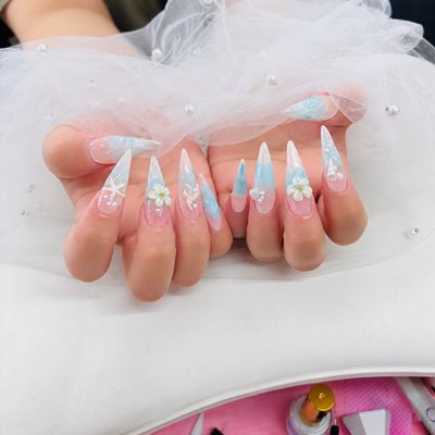 チップ長さ出しデザイン持ち込みやり放題💅🏻