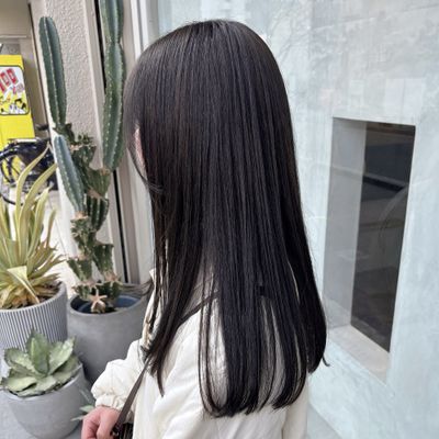 《人気No1》似合わせカット＋艶カラー＋Aujuaトリートメント Lv1