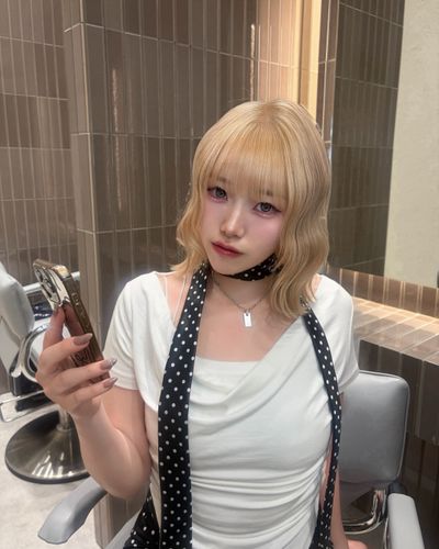 【根元が気になる方へ✨️】ブリーチリタッチ+艶カラー🕊️