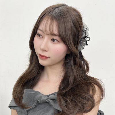 カット+ワンカラー+トリートメント☆顔周りカット付き