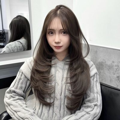 【✨️ご新規様限定✨️】韓国風レイヤーカット+透明感ダブルカラー