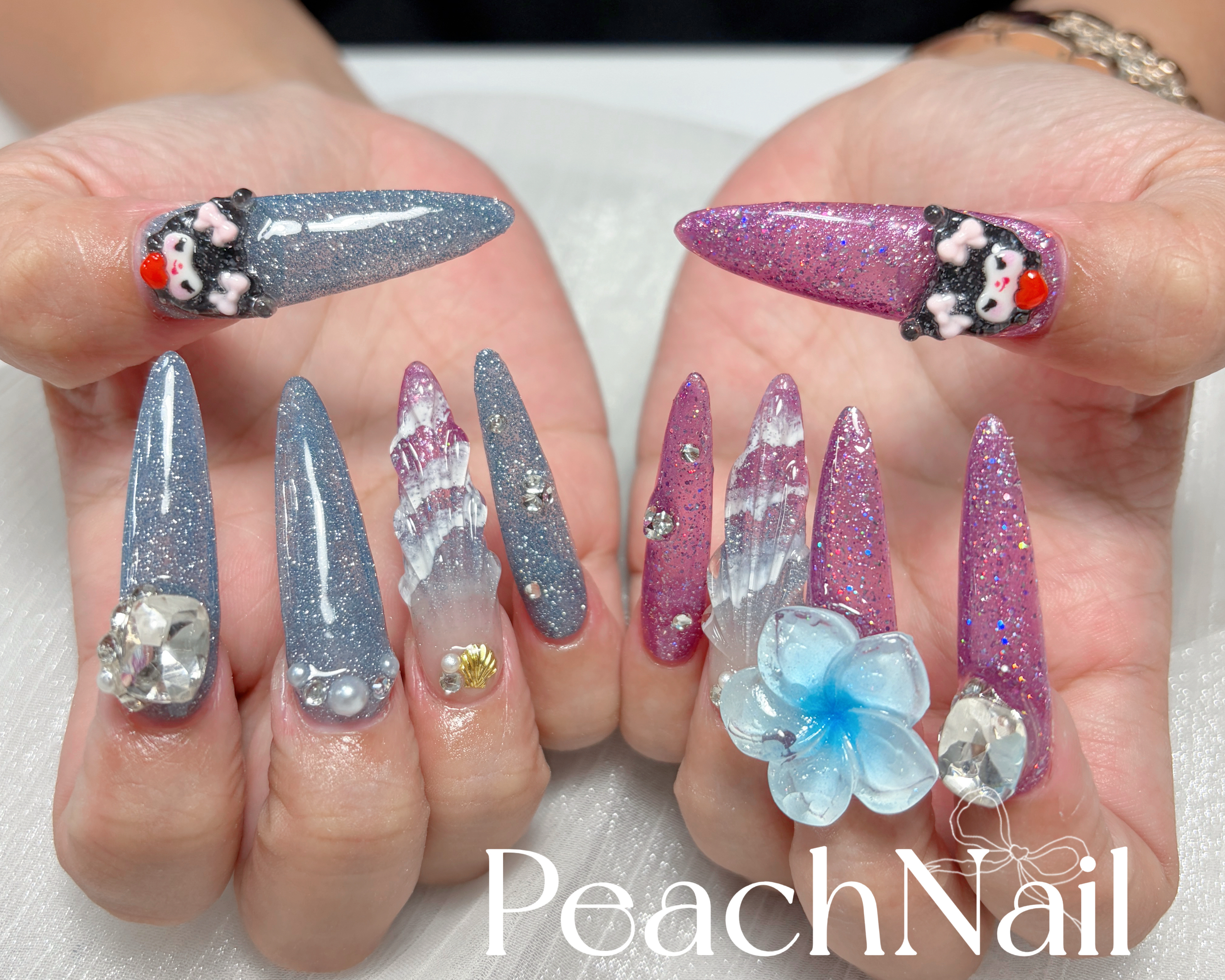 Peach_Nail