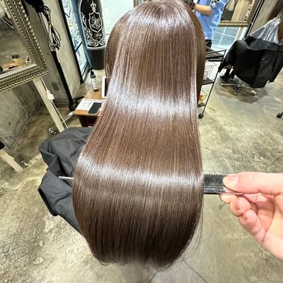 美髪矯正ストレート