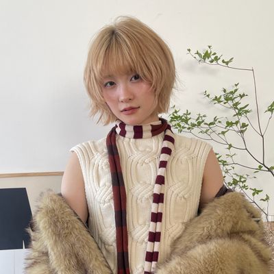 カット+ブリーチカラー+3stepトリートメント