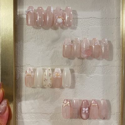  🌷4.5月限定🌷ワンホン ♡ガーリーネイル