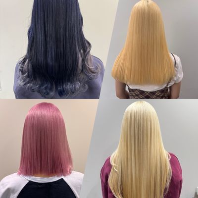 💥平日当日割💥ブリーチ+カラー+cmcトリートメント