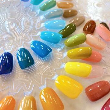 ワンカラー　ラメ　ラメグラ
