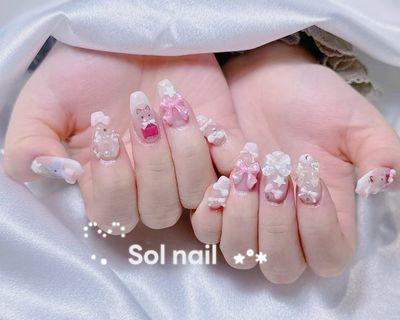 ♥【ネイリー限定】♥自爪持ち込み120分デザイン放題9900→8980