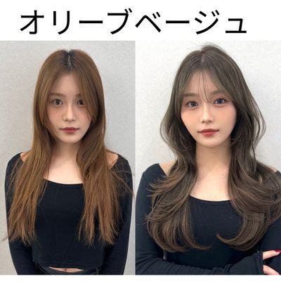 ネイリー限定クーポン似合わせカット＋透明感カラー＋選べるトリートメント￥1870