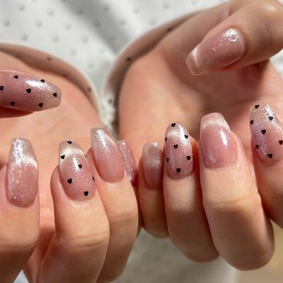 シンプルデザインネイル(パーツ代無料)🫧¥8,900