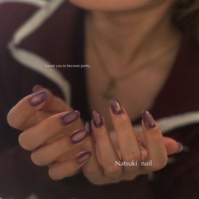 翌日or当日のご予約限定クーポン💕
マグネットネイル【¥5500】