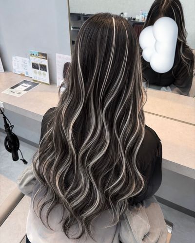 地毛な馴染ませカット✂️➕エクステ80本