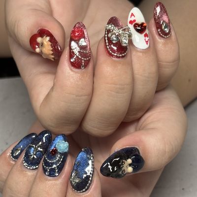 【初回オフ無料✨】ゴテゴテフルアート♪