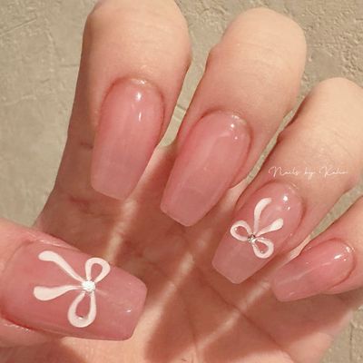 🖤GEL-X 10本長さだし🎀Design