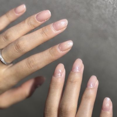 one color or glitter gradation💖