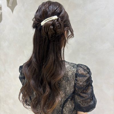 結婚式から推し活まで♪ヘアセット