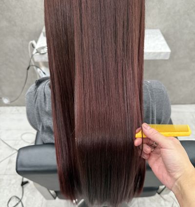 ブリーチなしダブルカラー+カット+トリートメント