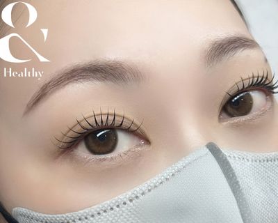 &healthy「アンドヘルシー」140本(マツエク&パーマ)