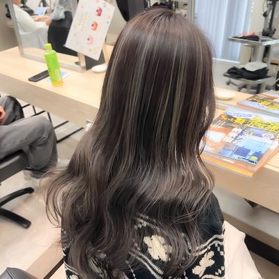 【白髪ぼかしにも🙆‍♀️】ハイライト➕ケアトリートメント
