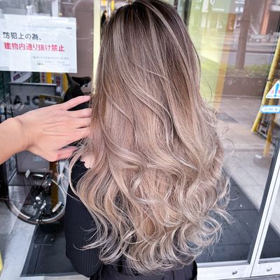 トレンドのデザインカラー🌈バレイヤージュ