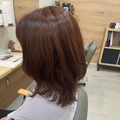 ✨2回目以降限定✨カラー＋2stepトリートメント+ダメージ除去剤