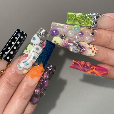 GEL-X長さ出し 付け放150分¥19900