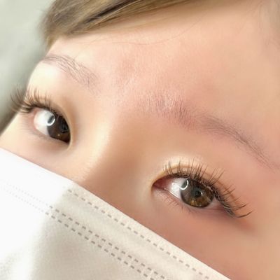カラーエクステ60分付け放題🌿