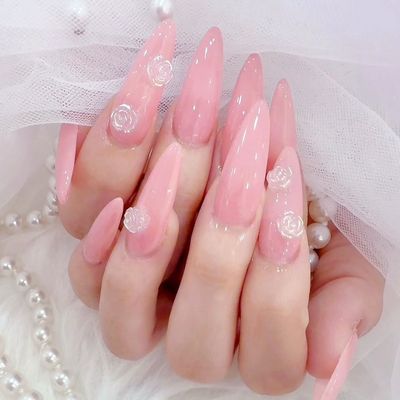 【長さだし込み】艶めくワンカラー