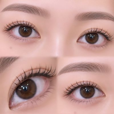 【眉毛×まつげパーマ】眉ワックス脱毛×パリジェンヌラッシュリフト