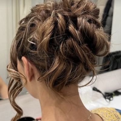 洋髪ヘアセット