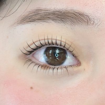 上下まつげパーマ¥7500┆コーティング束感仕上げ